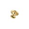 Kadea 1.2" Diameter Brushed Gold Mushroom Knob Multipack (Set of 10)